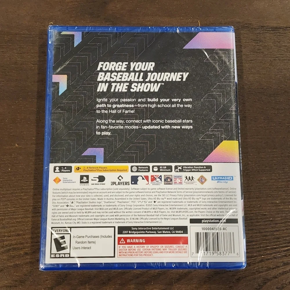MLB The Show 25 for Playstation PS5 - Blue Case